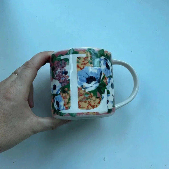 NWT Anthropologie Dawn Monogram “L” Mug - Picture 6 of 12